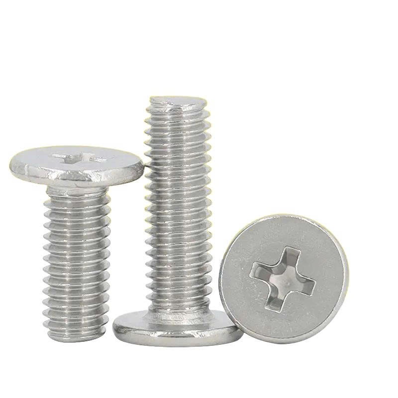 Ốc vít inox 304 đầu pake dẹp mỏng phẳng 3ly 4ly 5ly 6 ly (10 con ...