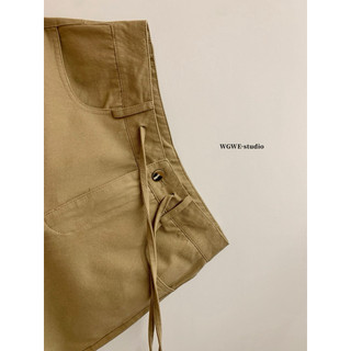 𝐏𝐡𝐢𝐞𝐧 | (Sẵn S) W7597 Quần Jean Ống Suông Rộng Cạp Có Dây Rút