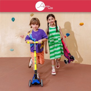 [Thuỵ Sĩ] Xe scooter Micro Maxi Foldable LED - Gập gọn và bánh xe LED - Bảo hành 2 năm