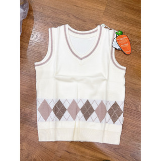 Áo gile vải len ualarogo 1-4y