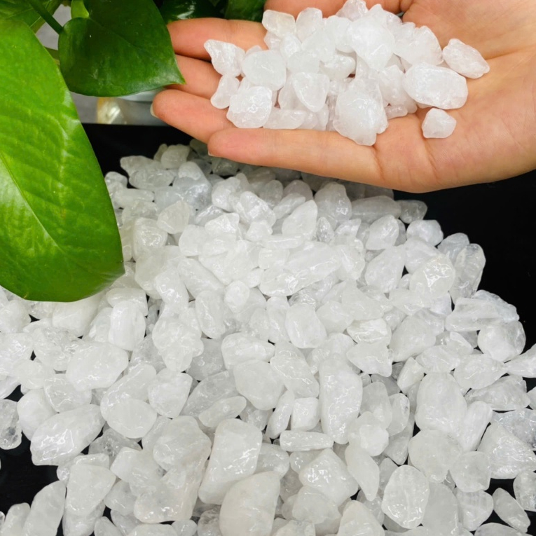 Set Đá Thạch Anh cho (MỆNH THỦY) - Đá Lapis xanh biển, Đá Thạch Anh Trắng tự nhiên, Đá Onyx Đen vụn