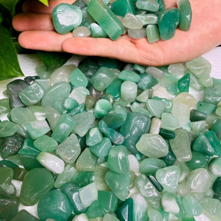 Set Đá Thạch Anh cho (MỆNH MỘC) - Đá Lapis xanh biển, Thạch Anh Xanh Lục, Đá Onyx tự nhiên - May mắn
