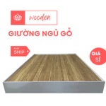 Giường ngủ lớn  ballet pallet gỗ hiện đại gấp gọn thông minh sạp giường gỗ chịu lực cao dễ lắp đặt gia đình cho bé — ảnh 1