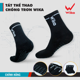Tất Chống Trơn Wika Chính Hãng,Chất Liệu Cotton Chống Bai Giãn Độ Bền Cao, Phù Hợp mọi môn thể thao