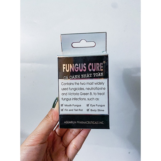 Fungus Cure Gói 5gram sản phẩm giúp diệt khuẩn, chữa đục mắt, thối vây, đuôi cho cá cảnh