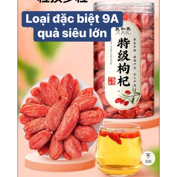 (Size đại) Kỷ tử đỏ Ninh Hạ - câu kỷ tử loại 1 hoa hồng dâu tằm hắc kỷ tử hoa cúc táo đỏ tân cương