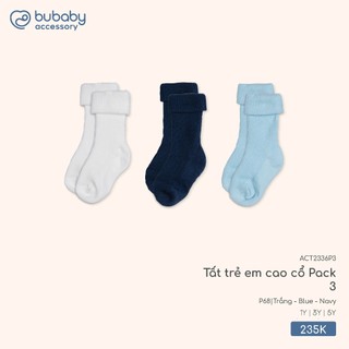 Bubaby BST tất cho bé set 3 đôi, 4 đôi cho bé trai và gái T10.2