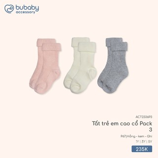 Bubaby BST tất cho bé set 3 đôi, 4 đôi cho bé trai và gái T10.2
