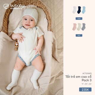 Bubaby BST tất cho bé set 3 đôi, 4 đôi cho bé trai và gái T10.2