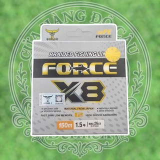 Dây Câu Lure PE Toro Force X8 100m Siêu Bền