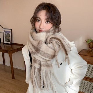 Khăn len phong cách Trung Đông. Khăn choàng cổ Unisex cho cả nam và nữa-40x240cm