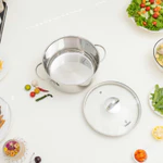Bộ 3 nồi kakpen inox 304 5 đáy cao cấp bảo hành chính hãng 5 năm size 16cm 20cm 24cm công nghệ đức — ảnh 6