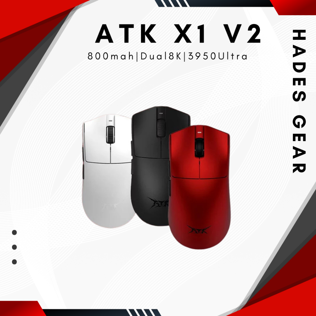 Chuột Gaming ATK Blazing Sky X1 V2 Ultimate - PAW3950 Ultra - tặng