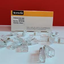 Đầu mạng rj45 Tenda nhựa 100 hạt mạng loại tốt