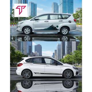 Tem dán sườn xe nhiều mẫu phù hợp trang trí xe, decal ô tô cho cácdòng xe điện winfast, sedan, SUV phù hợp nhiều dòng xe