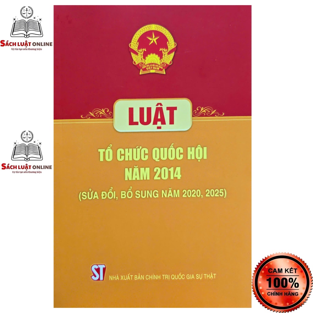 Sách - Luật tổ chức quốc hội năm  (NXB Chính trị quốc gia Sự thật)