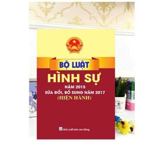 Sách - Combo 2 cuốn Bộ luật hình sự và Bộ luật tố tụng hình sự (Hiện hành) - ndbooks