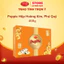 Hộp Bánh Bông Lan phủ socola Peppie Richy Hoàng Kim, Phú Quý - Hộp Giấy 468g