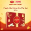 Hộp Bánh Bông Lan phủ socola Peppie Richy Hoàng Kim, Phú Quý - Hộp Giấy 468g