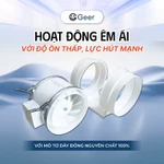 Bộ máng hút khói inox 201 GEER HF200 130W chính hãng – Kèm quạt thông gió và khay hứng dầu, hút mùi bếp hiệu quả — ảnh 5