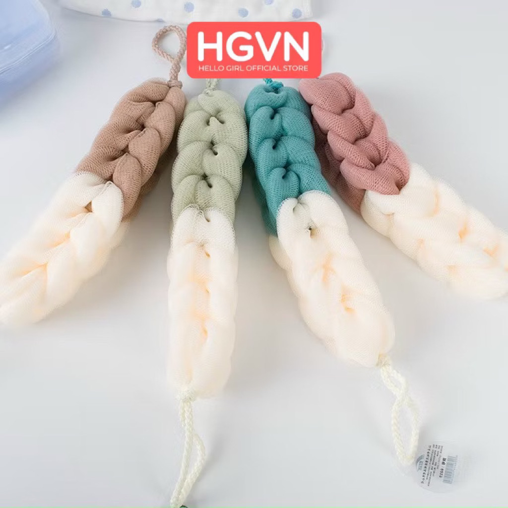 Giảm giá 60% Bông Tắm Dài Bông Tắm Tròn Cao Câp hỗ trợ chà lưng-(dây ko tay cầm) 88265 THẾ GIỚI TIỆN ÍCH