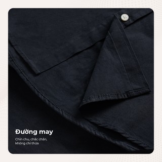 Áo sơ mi nam tay dài POPLIN, BST QUIET STRENGTH, Cao Cấp, Thanh Lịch - POLOMANOR