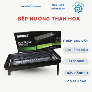 Bếp nướng than hoa ngoài trời gấp gọn, Loai 1 -chống gỉ Nướng các loại .