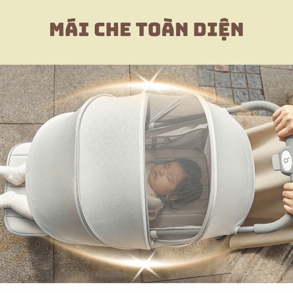 Xe Đẩy Baobaohao 726 Max Nhỏ Gọn, Linh Hoạt, Giảm Xóc Vượt Trội, Bảo Hành Chính Hãng 12 Tháng.