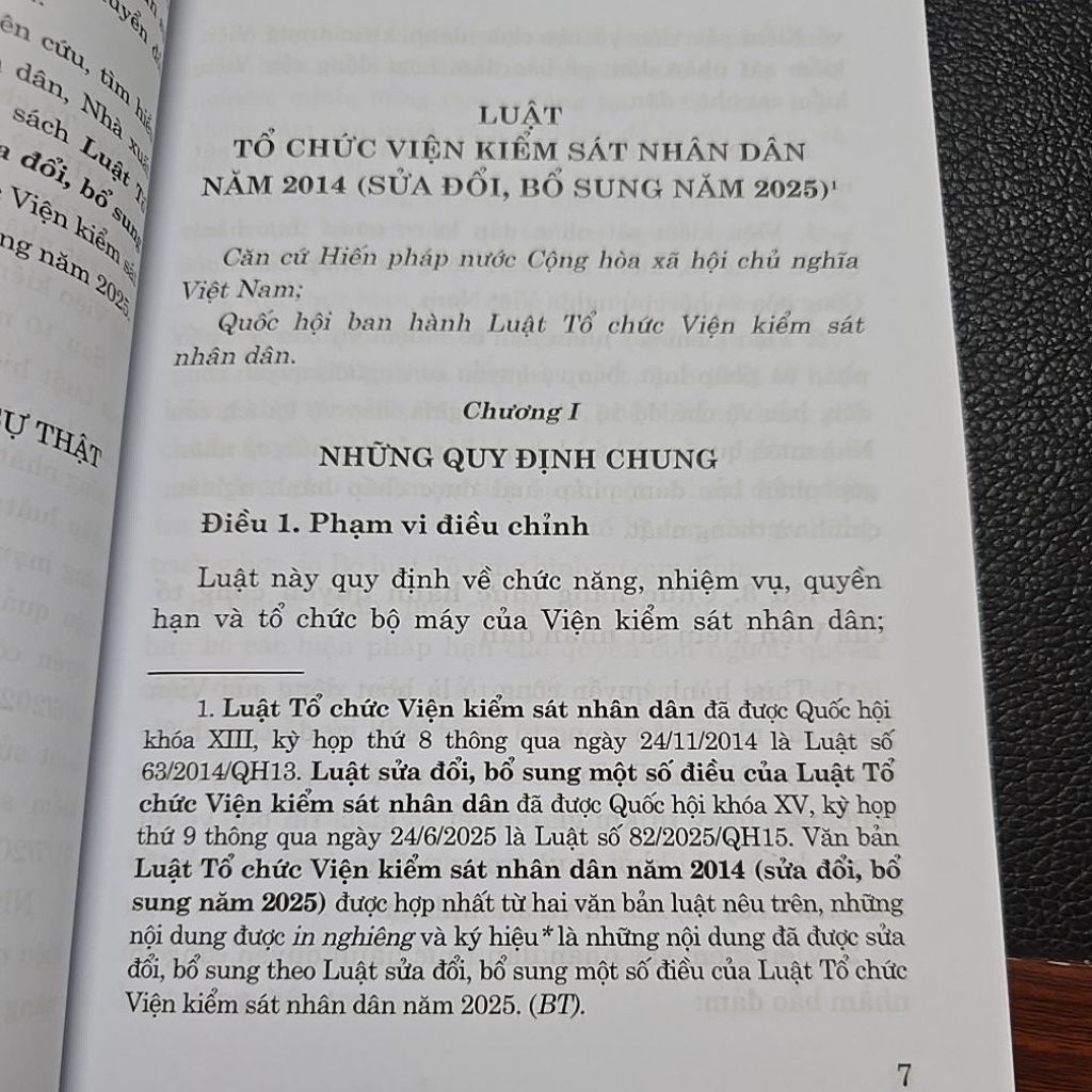 Sách - Luật tổ chức Viện kiểm sát nhân dân (NXB Chính trị quốc gia Sự thật)