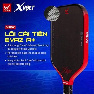 Vợt Pickleball Wika Xvolt , Bản 16mm