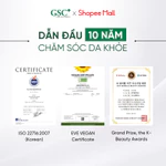 Kem Chống Nắng Cho Da Nám, Da Xỉn Màu 5 Màng Lọc Chống nắng GSC Mela Bright UV Defense SPF 50+/ PA++++  50ml - GC099A — ảnh 5