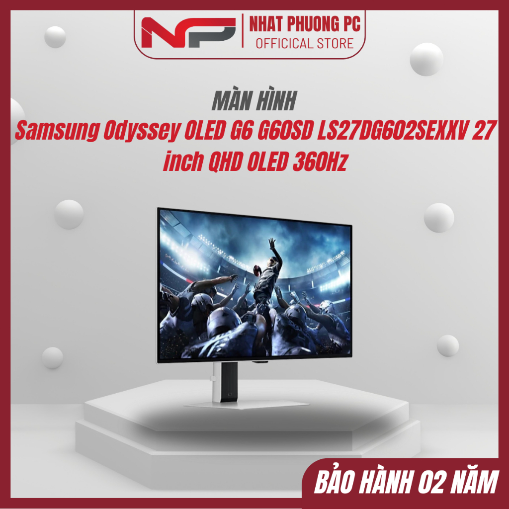 Màn Hình Samsung Odyssey OLED G6 G60SD LS27DG602SEXXV 27 inch QHD OLED ...