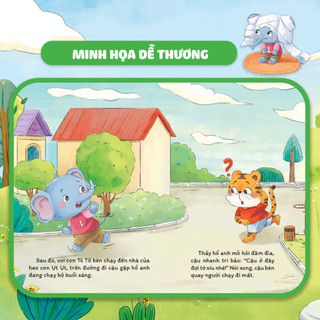 Sách Tranh - Nuôi Dưỡng Trí Tuệ Cảm Xúc ( Trọn Bộ 8 Cuốn): Giúp Trẻ Phát Triển EQ, Hiểu Và Quản Lý Cảm Xúc Hiệu Quả
