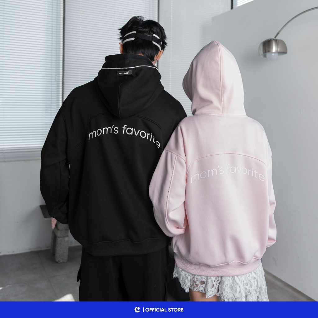Áo Hoodie Nam Nữ Mùa Thu Đông Dày Nỉ Local Brand Chính Hãng City Cycle Áo Hoodie Mom's Favorite Oversize Unisex