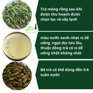 Bạch trà shan tuyết cổ thụ thượng hạng ngọt hậu êm ít đắng chát, thơm dịu bạch trà shan tuyết hộp 200gr