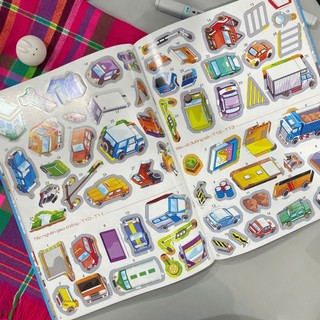 Sách - 281 Sticker Giao Thông Thành Phố (3 - 6 tuổi) Phát Triển Chỉ Số IQ-EQ-CQ - ndbooks