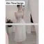 Váy ren 3D pleum thiết kế cao cấp phối tơ cover Amyy sang chảnh - Kim Thoa Design kèm Feedback khách xinh và video