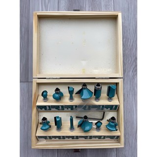 Bộ 12 mũi phay gỗ (6mm) TOTAL TACSR0121