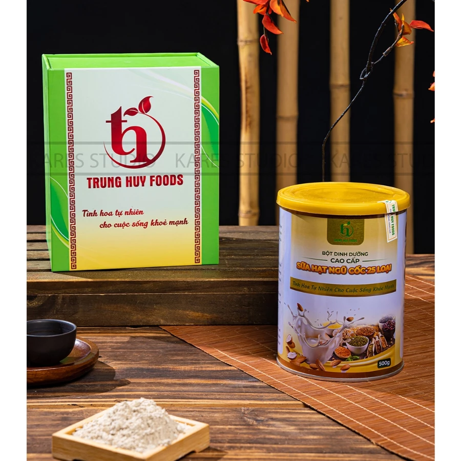 BỘT NGŨ CỐC 25 LOẠI TRUNG HUY FOODS 500G