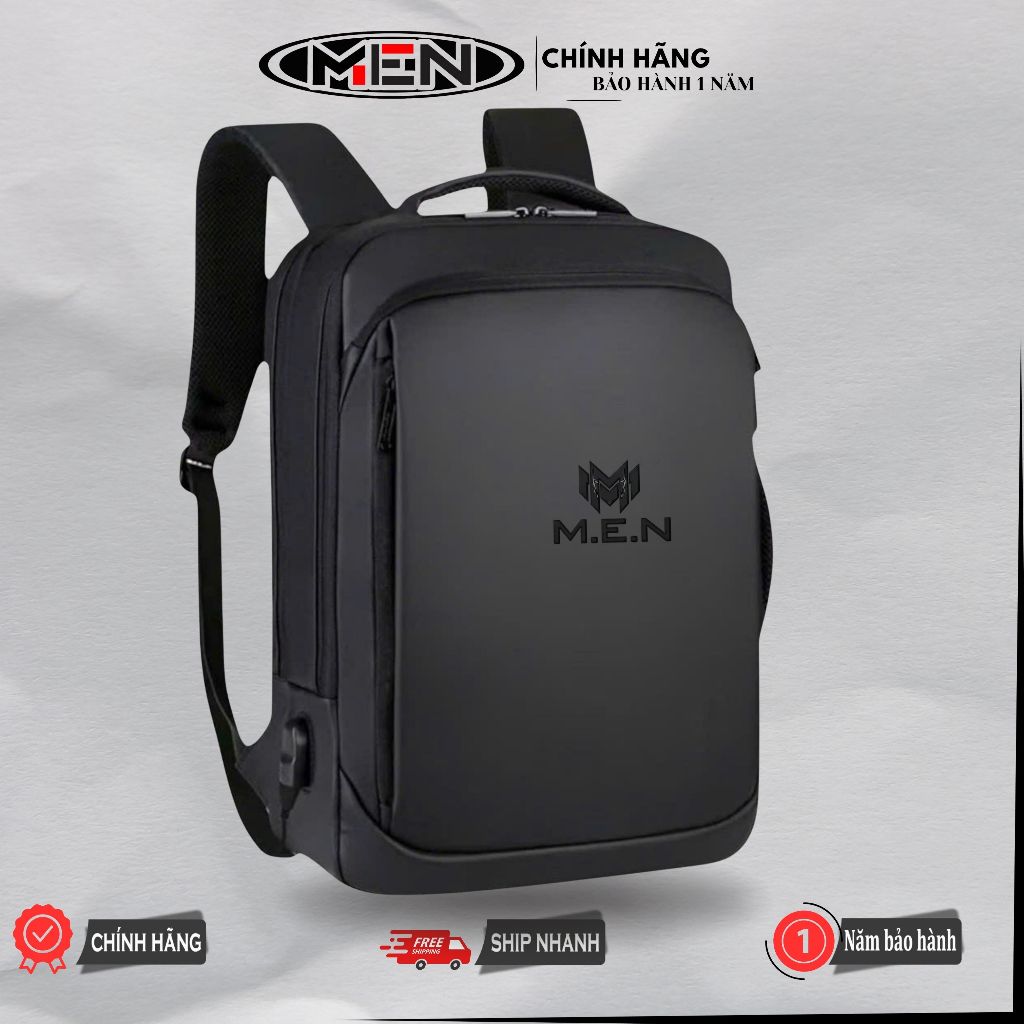 Balo nam thời trang đựng laptop M.E.N có sạt USB công nghệ mới  ATRIC sang trọng đa năng [GIÁ RẺ]