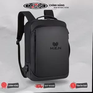 Balo nam thời trang đựng laptop M.E.N có sạt USB công nghệ mới ATRIC sang trọng đa năng [GIÁ RẺ]