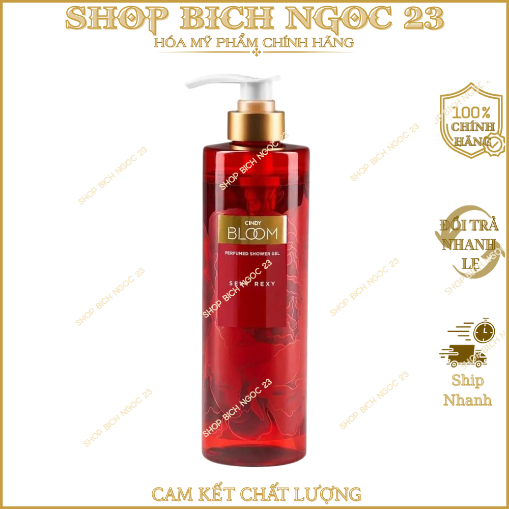 Sữa tắm nước hoa Cindy Bloom 640g