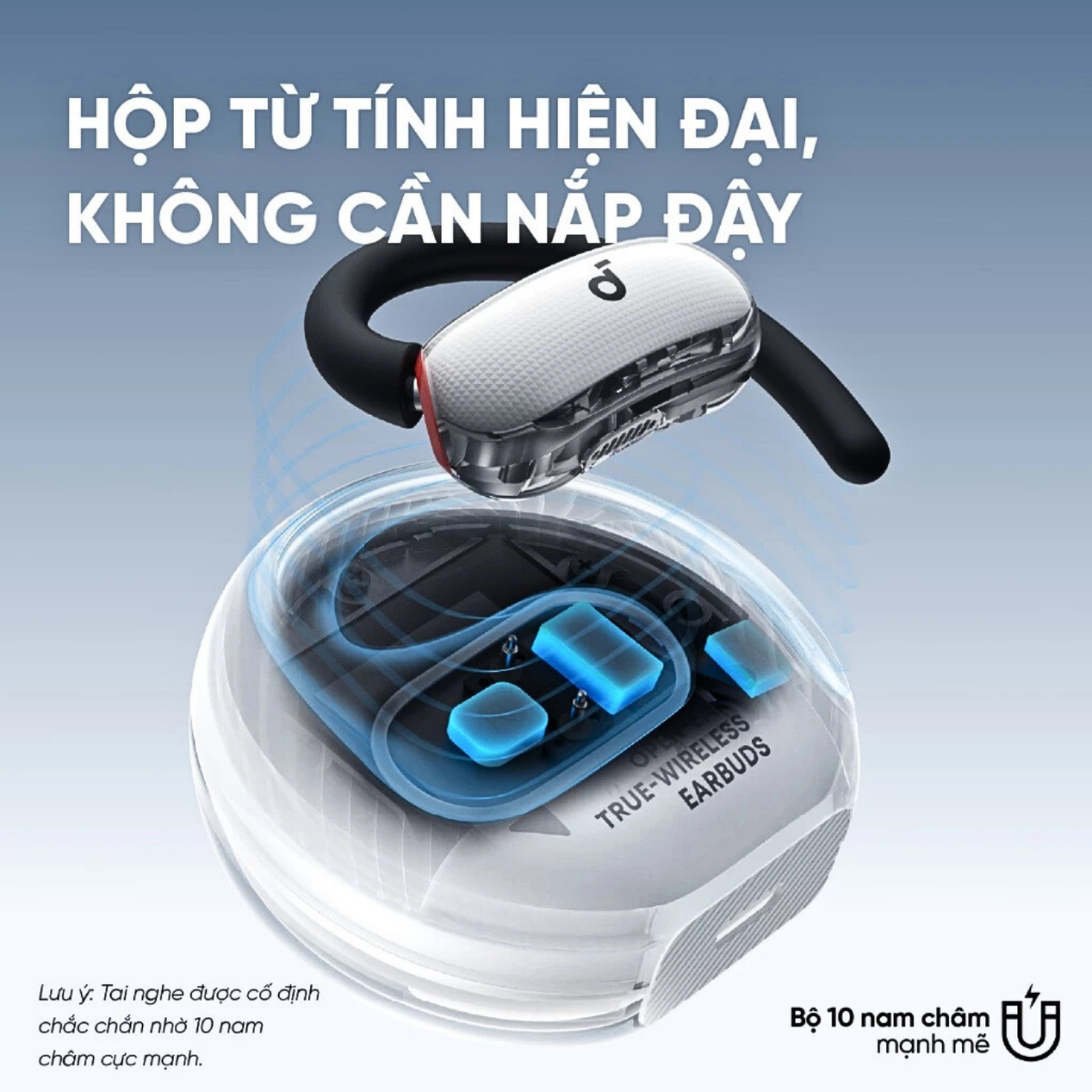 Tai Nghe Bluetooth Thể Thao Soundcore V40i - Tai Nghe Không Dây Open Ear Chống Nước IP55 | BigBuy360 - bigbuy360.vn