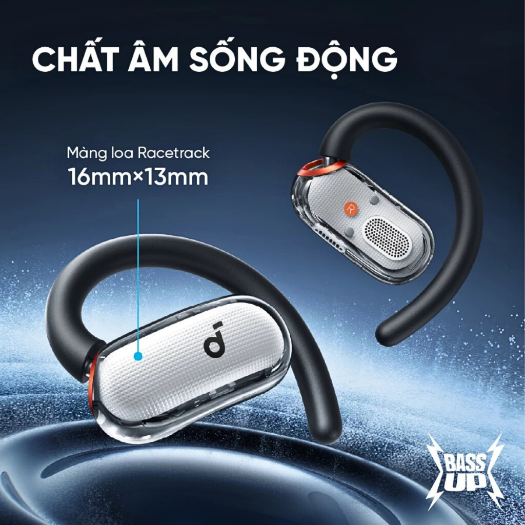Tai Nghe Bluetooth Thể Thao Soundcore V40i - Tai Nghe Không Dây Open Ear Chống Nước IP55 | BigBuy360 - bigbuy360.vn