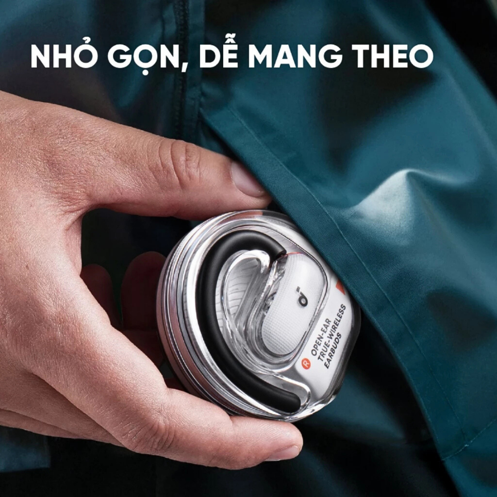 Tai Nghe Bluetooth Thể Thao Soundcore V40i - Tai Nghe Không Dây Open Ear Chống Nước IP55 | BigBuy360 - bigbuy360.vn