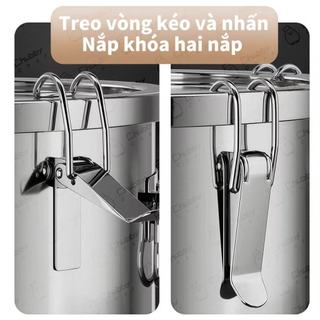 Nồi Giữ Nhiệt inox Cao cấp Chubby Chef  20L/32L/48L/70L/95L dùng được mọi loại bếp An toàn sức khỏe