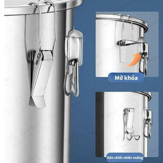 Nồi Giữ Nhiệt inox Cao cấp Chubby Chef  20L/32L/48L/70L/95L dùng được mọi loại bếp An toàn sức khỏe