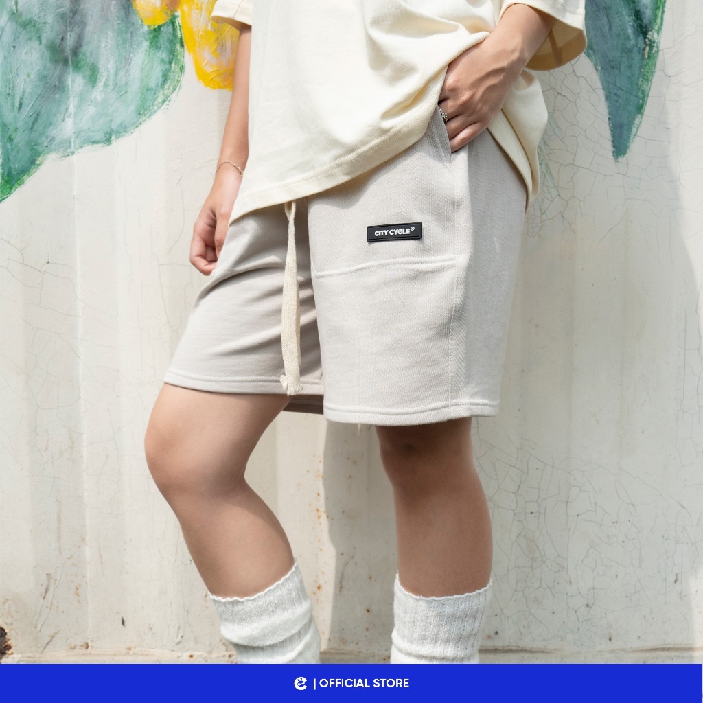 Quần Short Nỉ Essentials V2 Local Brand Chính Hãng City Cycle vải nỉ cao cấp ống rộng oversize