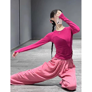 Áo thun thể thao khiêu vũ Yoga Pilates/ Áo thể thao ngắn /dài tay