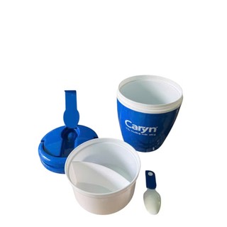 cặp lồng nhựa đựng cơm 2 lớp 3  - Kích thước 13,8x13,8x17cm